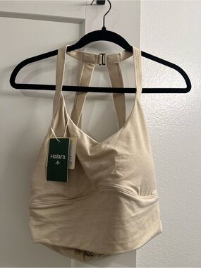 Halara SoftlyZero™ Cut Out Cropped Yoga Tank NWT